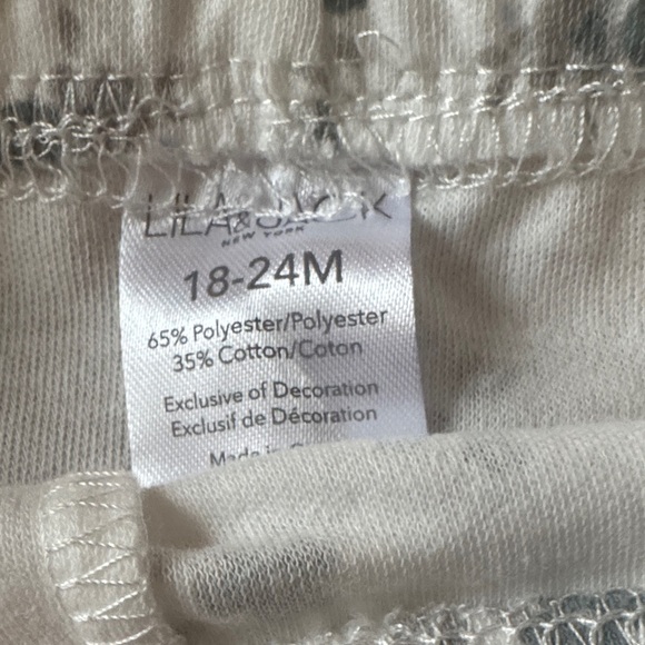 Lila & Jack Blue and Cream Kids Bodysuit Set - Picture 7 of 8